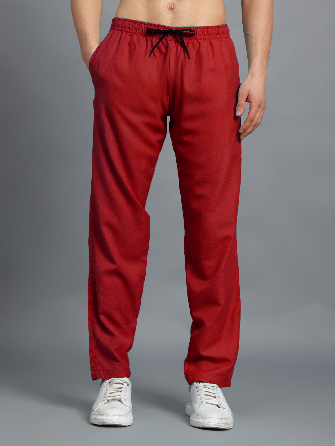 Red All-Day Full Sleeve Medical Scrubs - Male