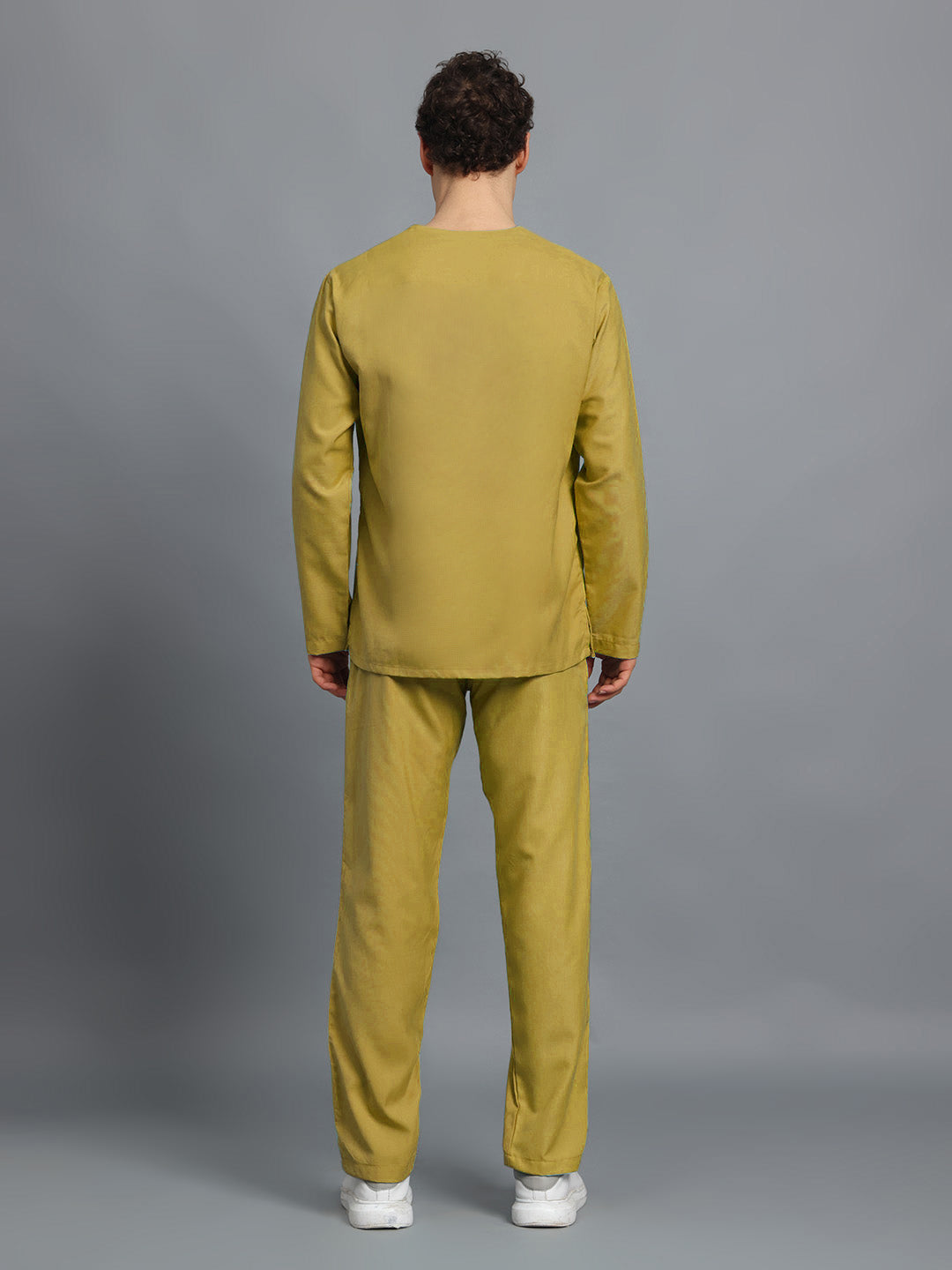Yellow Originals Full Sleeve Medical Scrubs - Male