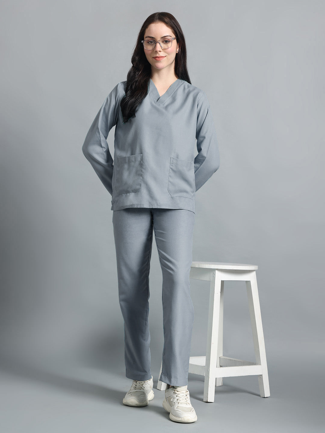 Grey Originals Full Sleeve Medical Scrubs - Female