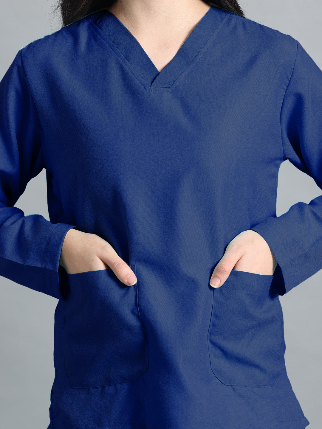 Royal Blue Originals Full Sleeve Medical Scrubs - Female