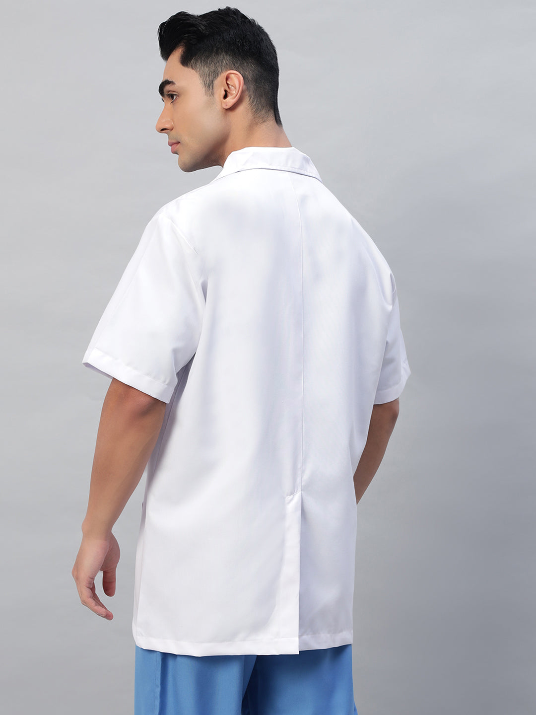 Lab Coat White- Half Sleeve (Unisex)