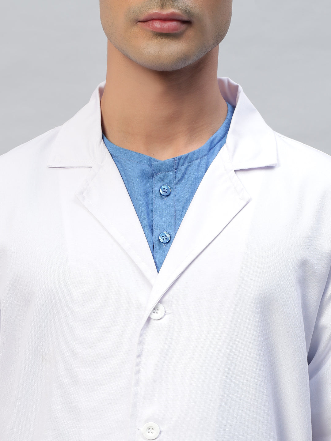 Lab Coat White- Half Sleeve (Unisex)