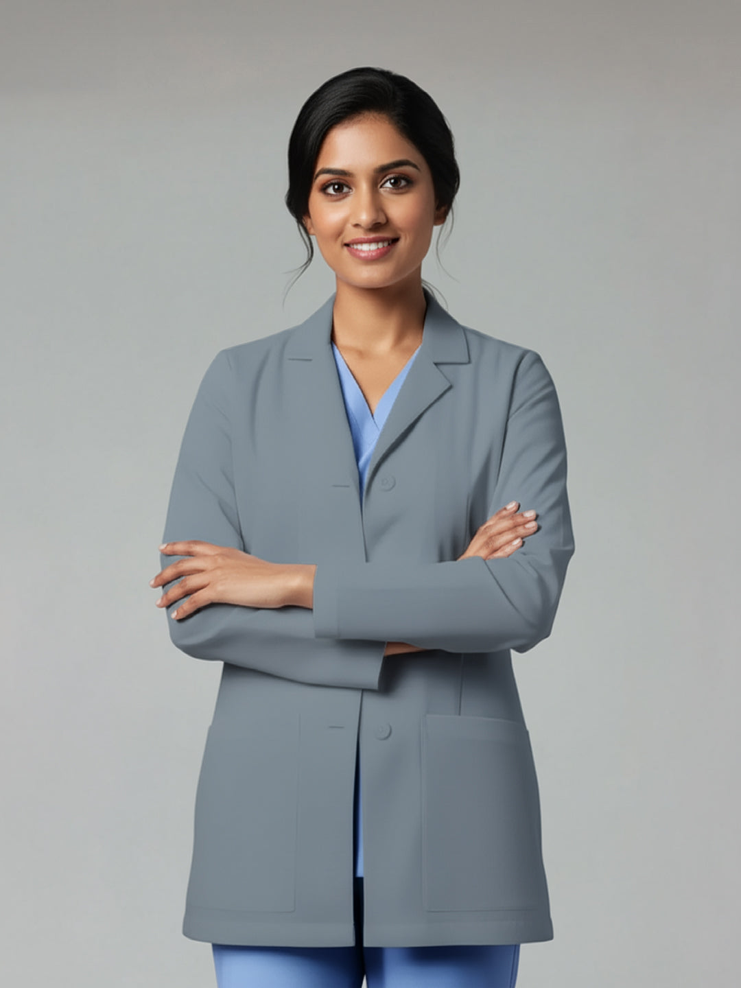 Lab Coat Grey- Full Sleeve (Unisex)