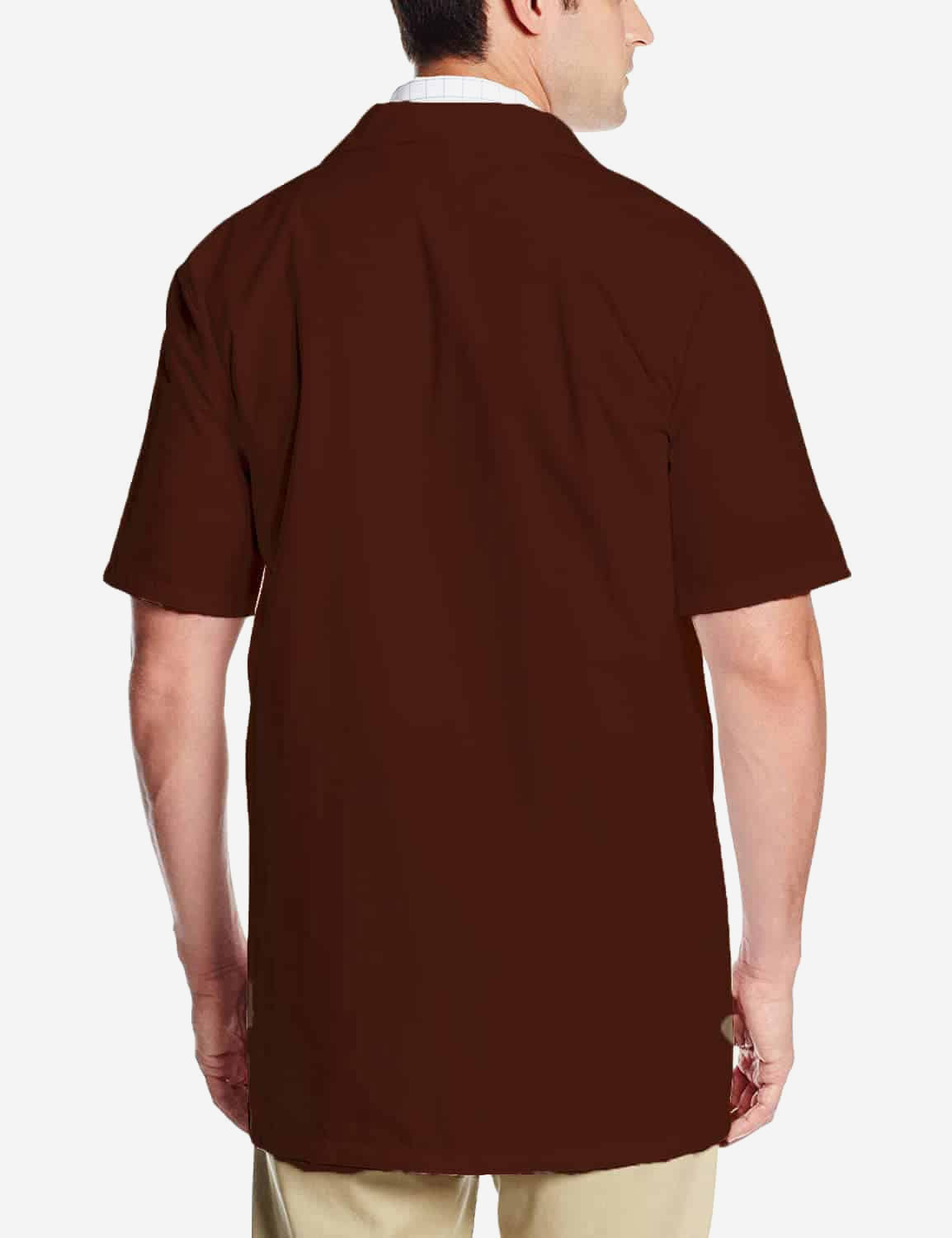 Lab Coat Brown- Half Sleeve (Unisex)