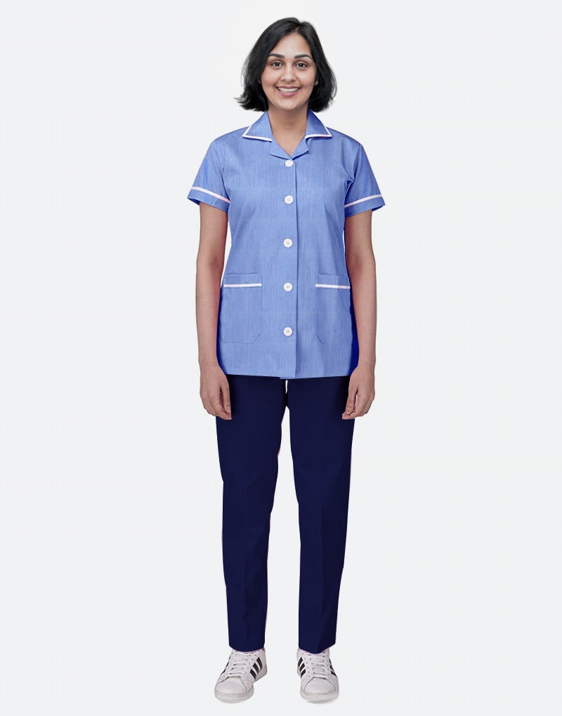 Buy Navy Blue Nursing Scrubs Online at Hirawats