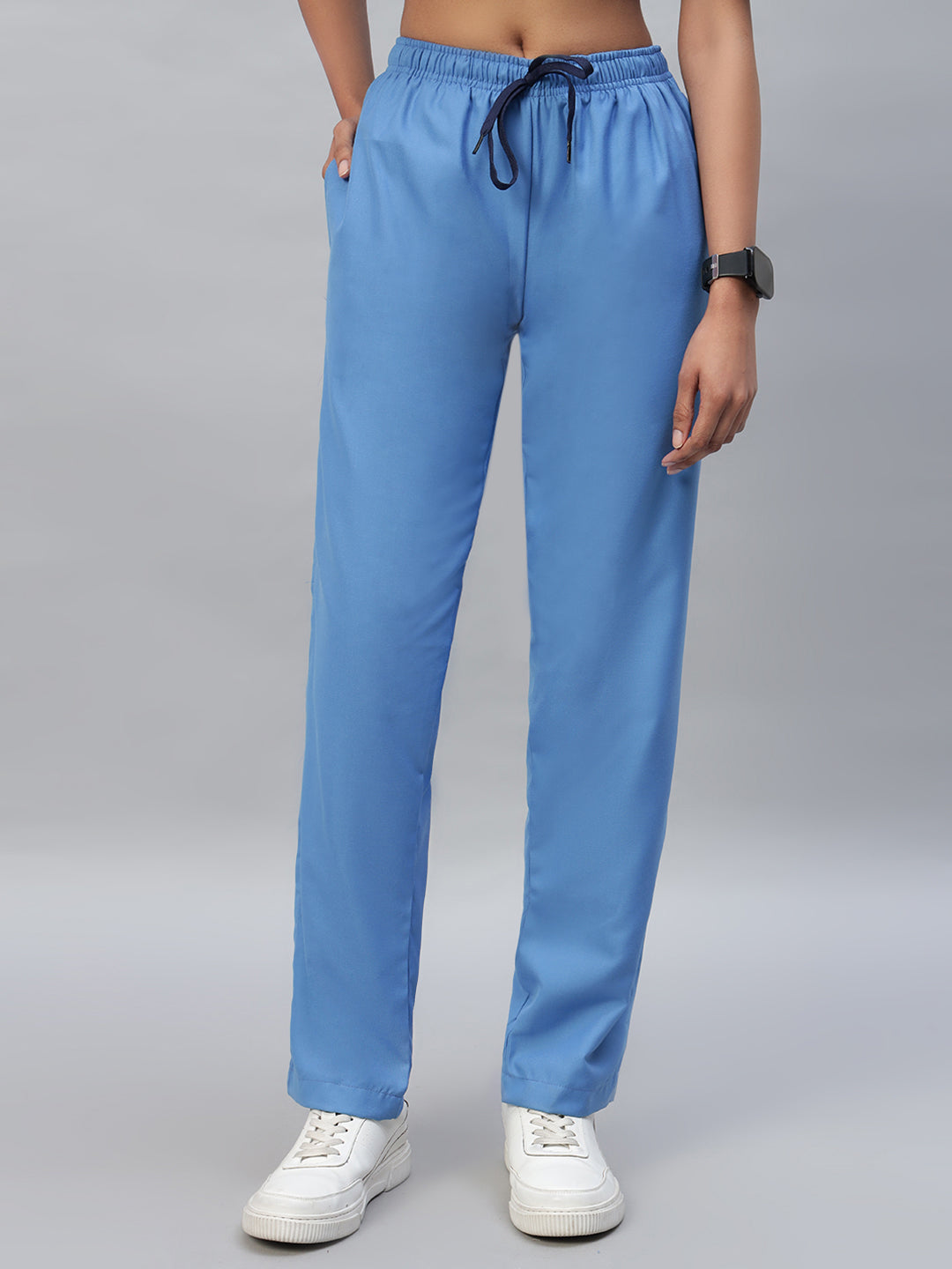 sky blue medical scrub pant