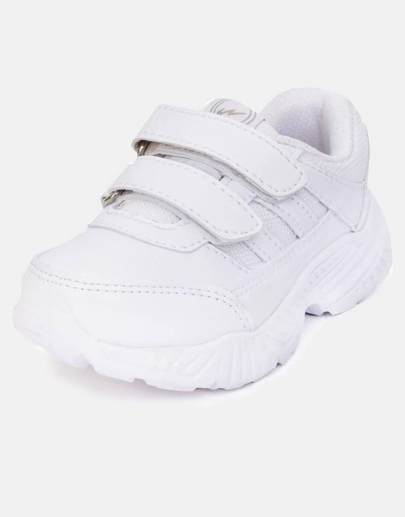 White runner shoes