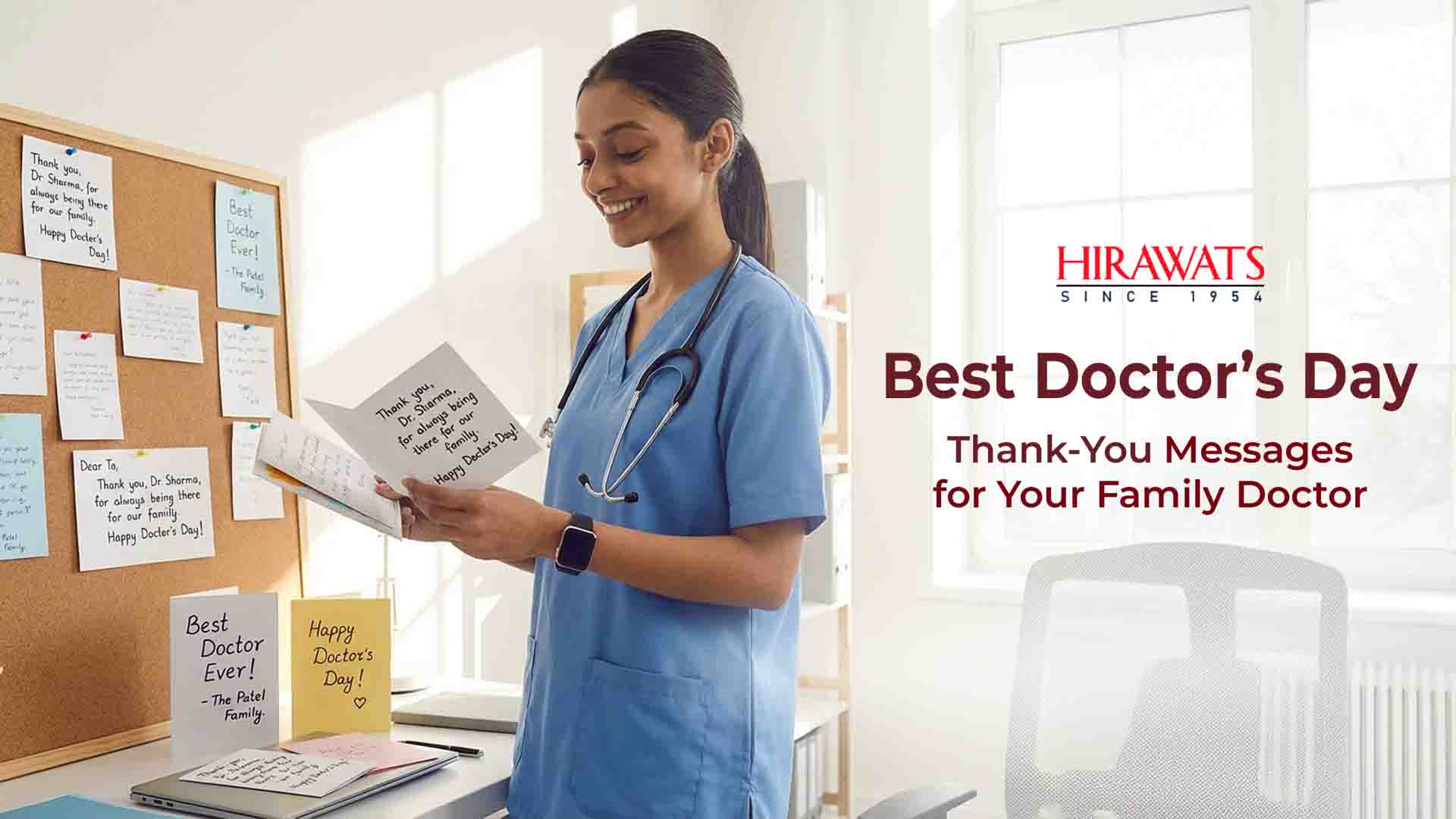 Best Doctor’s Day Thank-You Messages for Your Family Doctor