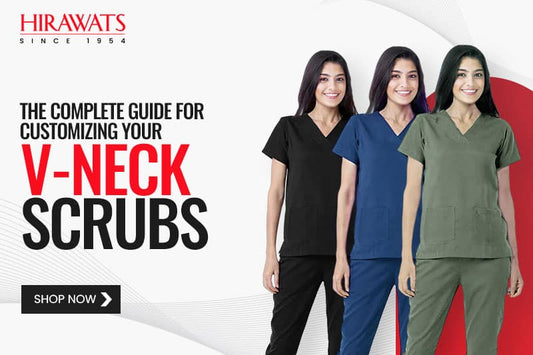 The Complete Guide for Customizing Your V-Neck Scrubs