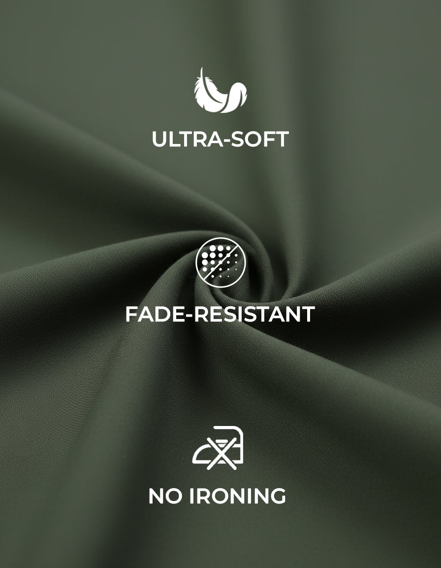 Olive Stretch Pro Half Sleeve Medical Scrubs - Male