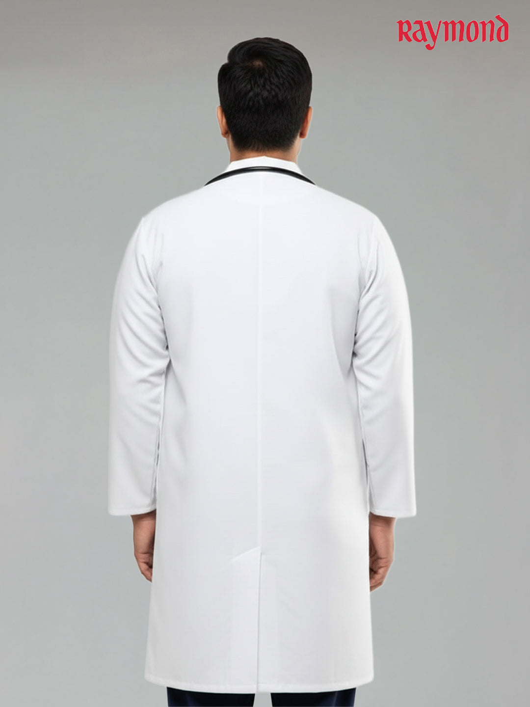 Raymond White Long Lab Coat - Full Sleeves | Doctors Lab Coat (Unisex)
