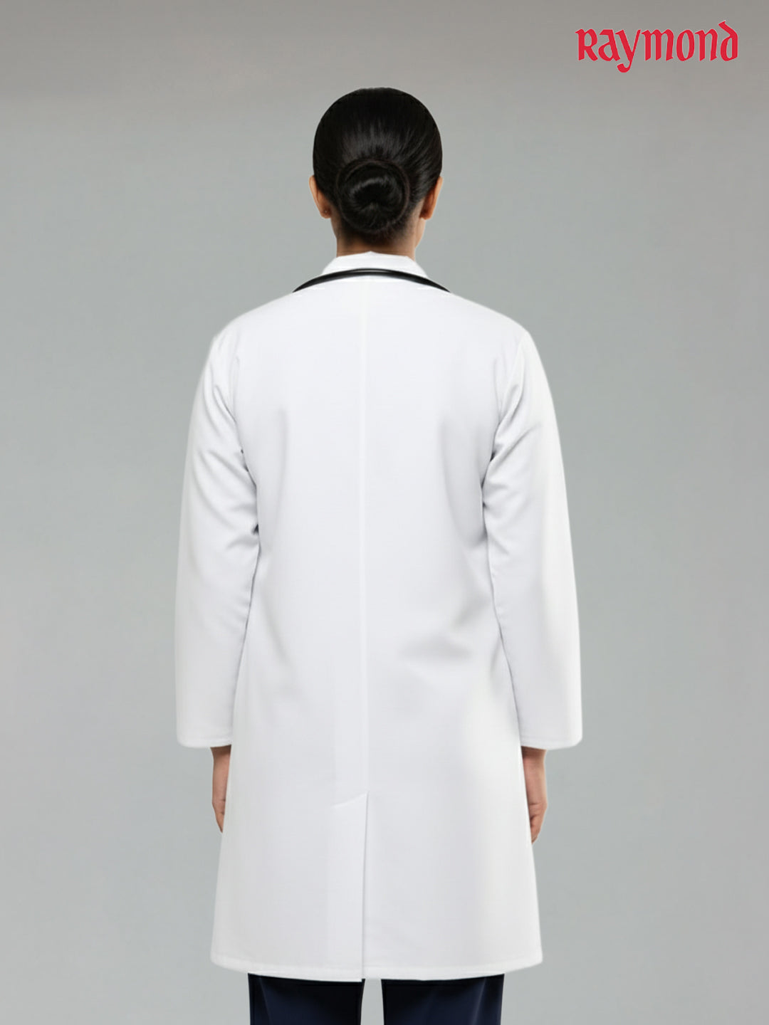 Raymond White Long Lab Coat - Full Sleeves | Doctors Lab Coat (Unisex)