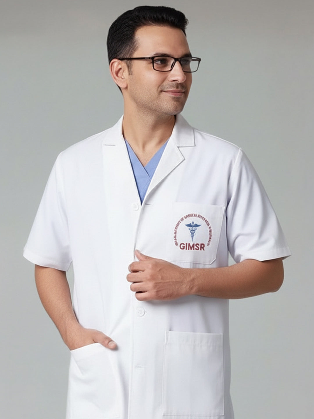 GIMSR Gitam Lab coat - Half Sleeve (Unisex)