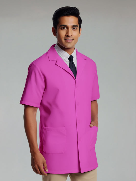 Lab Coat Pink- Half Sleeve (Unisex)
