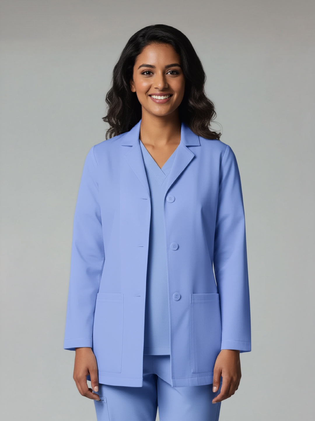 Lab Coat Sky Blue- Full Sleeve (Unisex)