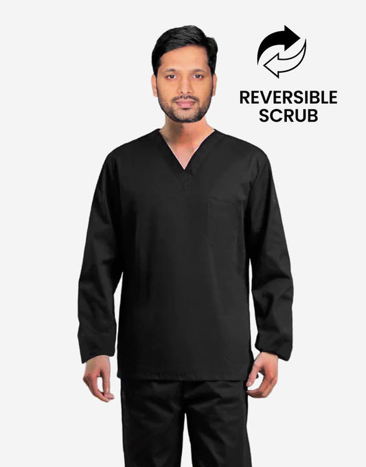 Multicolor Unisex Short Sleeve Medical Scrubs Set – Breathable V-Neck Uniforms