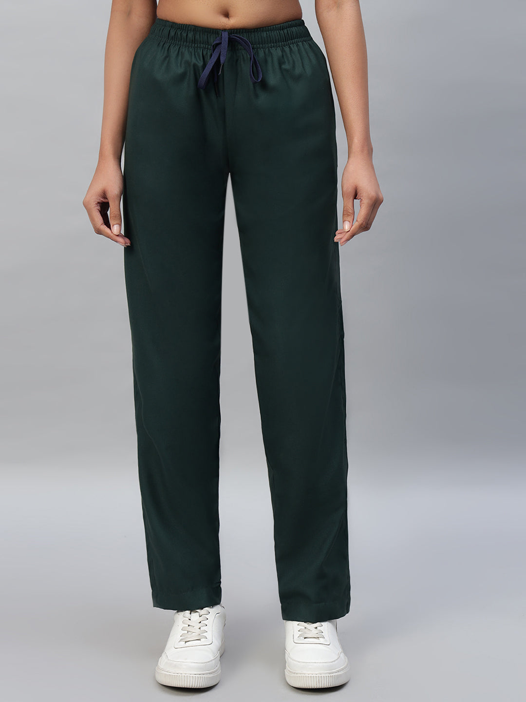 dark green medical scrub pant