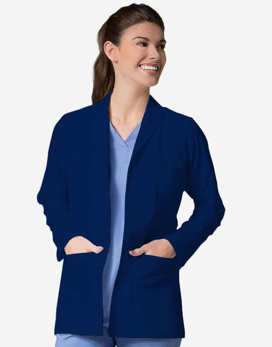 Lab Coat Navy Blue- Full Sleeve (Unisex)