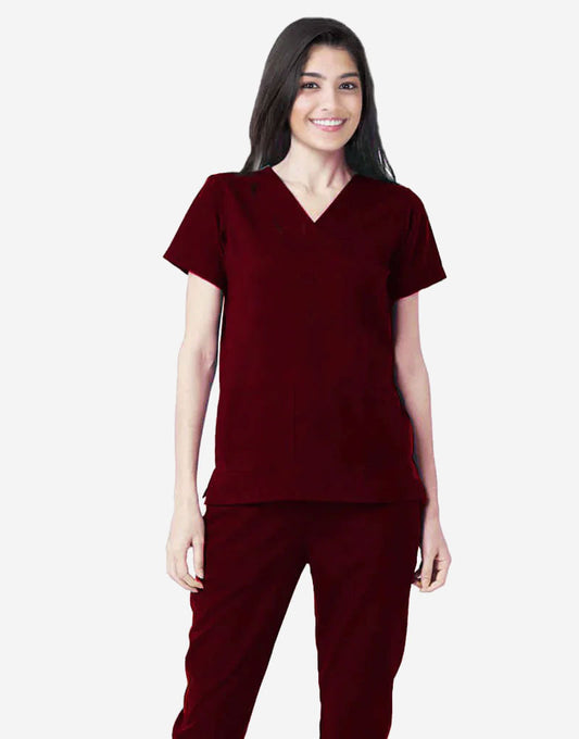 Athleisure Stretch Half Sleeve Medical Scrubs – Female