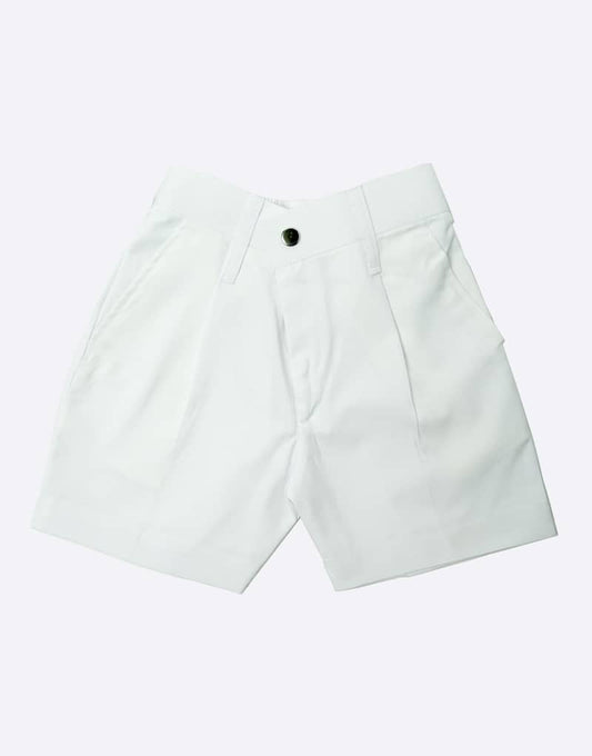 White Half Pant