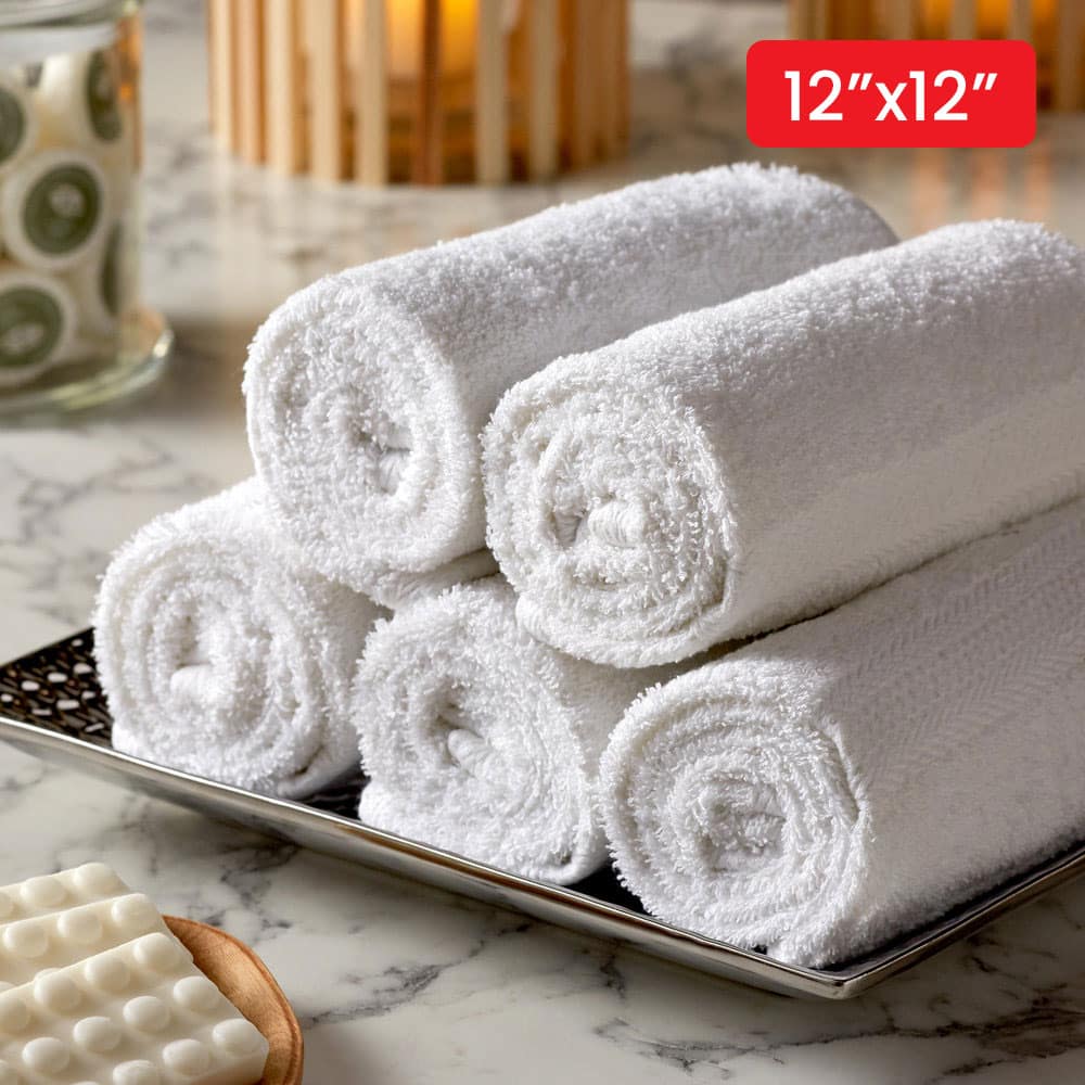 5 Star Hotel Collection T8181 Hand Towel, 16 x 30 in, White, PK24