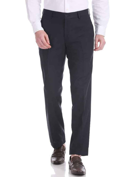 Men's Navy Blue Trousers