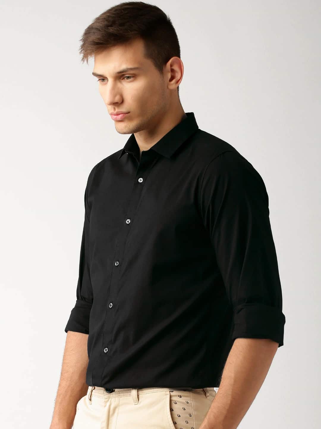 Men's Black Formal Shirt