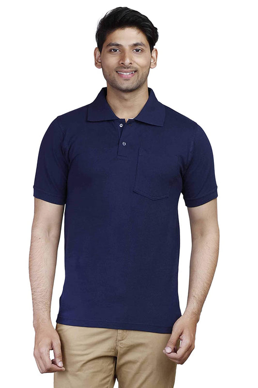 Men's Navy Blue Polo t-shirt