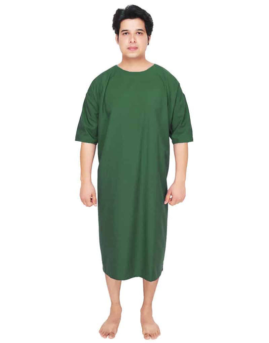 patient-gown-green