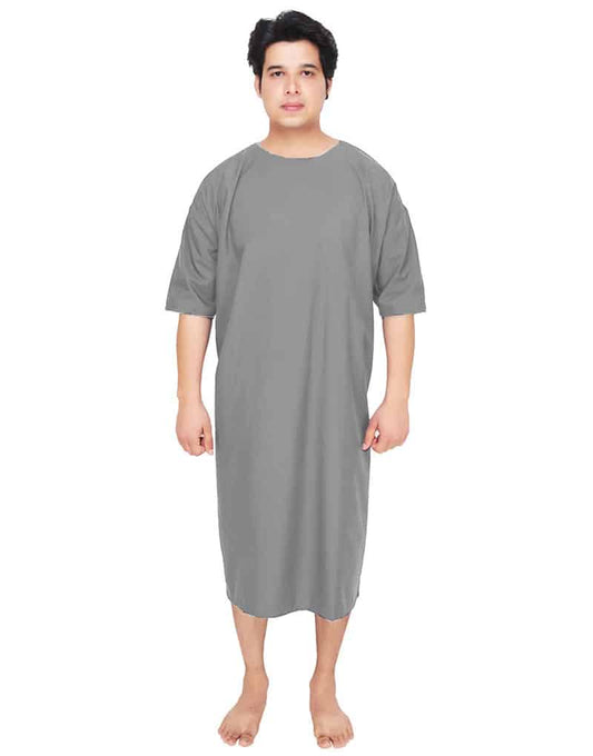 patient-gown-grey
