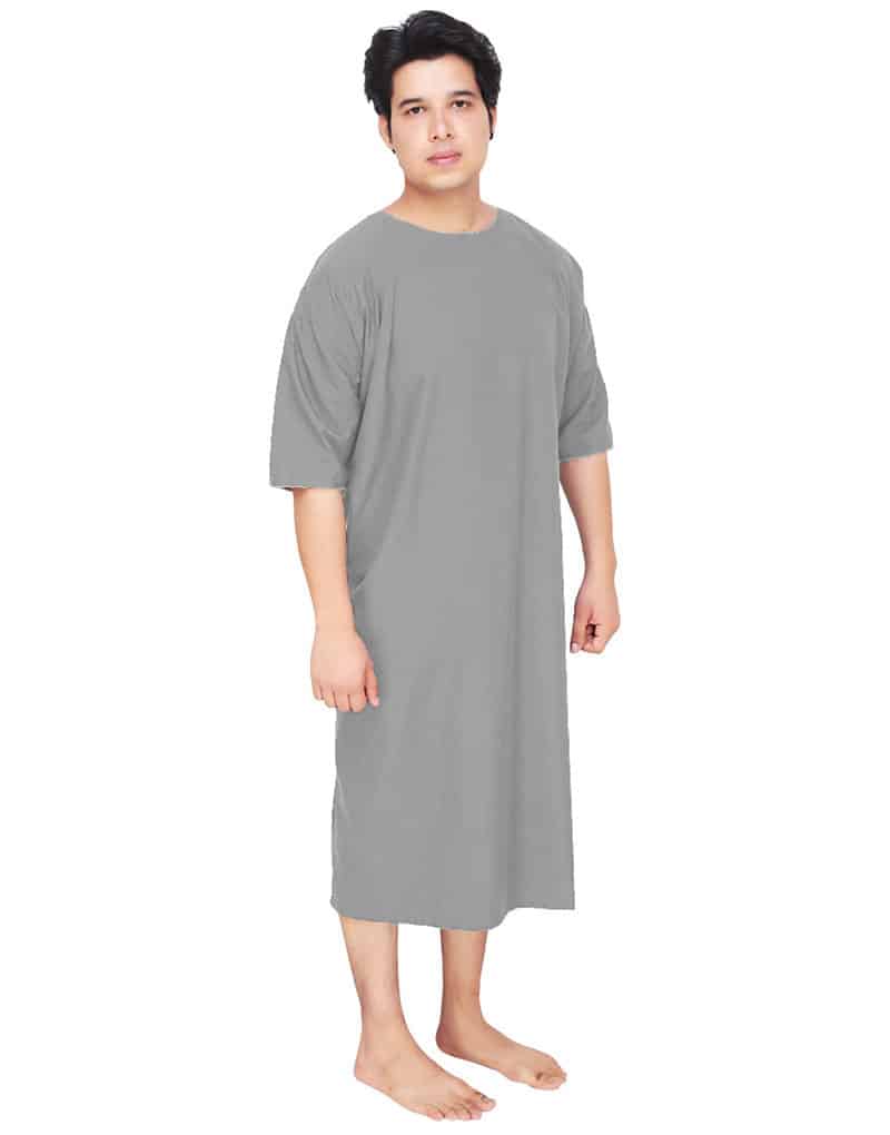 Shop Light Grey Surgical Patient Gown Online - Hirawats