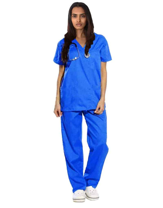 Royal Blue Originals Half Sleeve Medical Scrubs