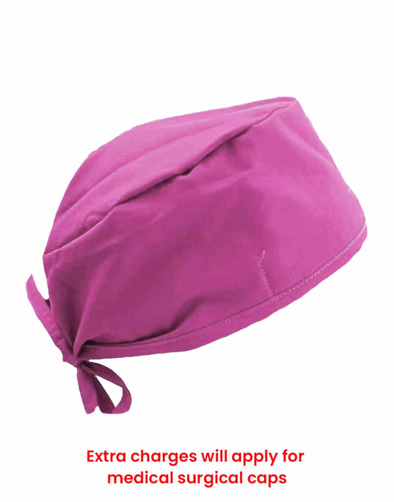 scrub cap pink